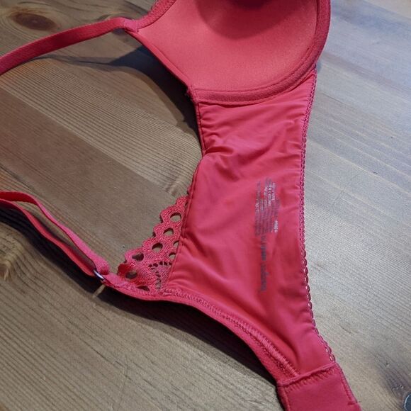 AERIE Harper bra punch pink 34B c004 - Picture 2 of 10